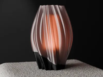 Beautiful Flowing Lamp with inner Diffuser