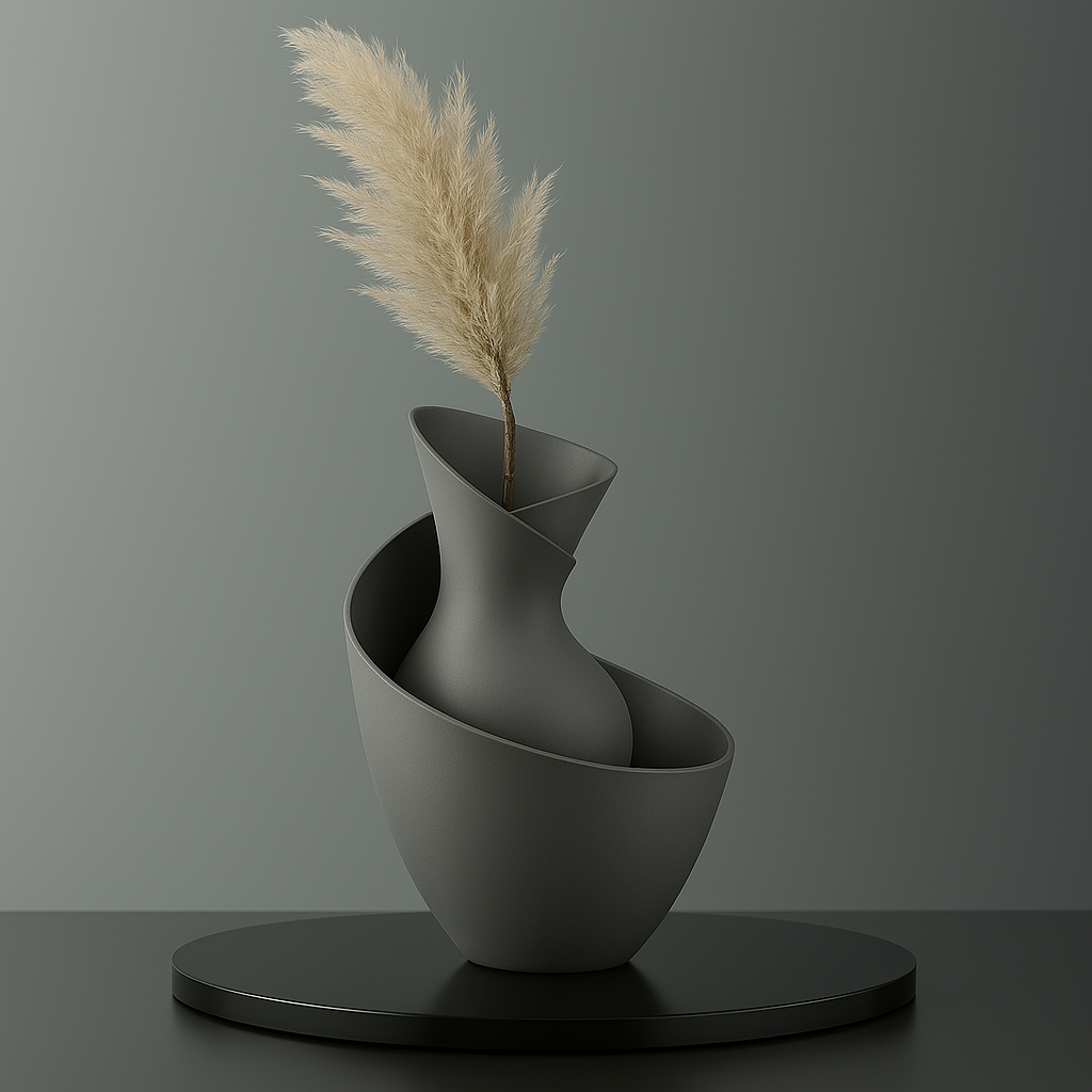 The Kairo Vase – Elegant 3D Printed Home Decor