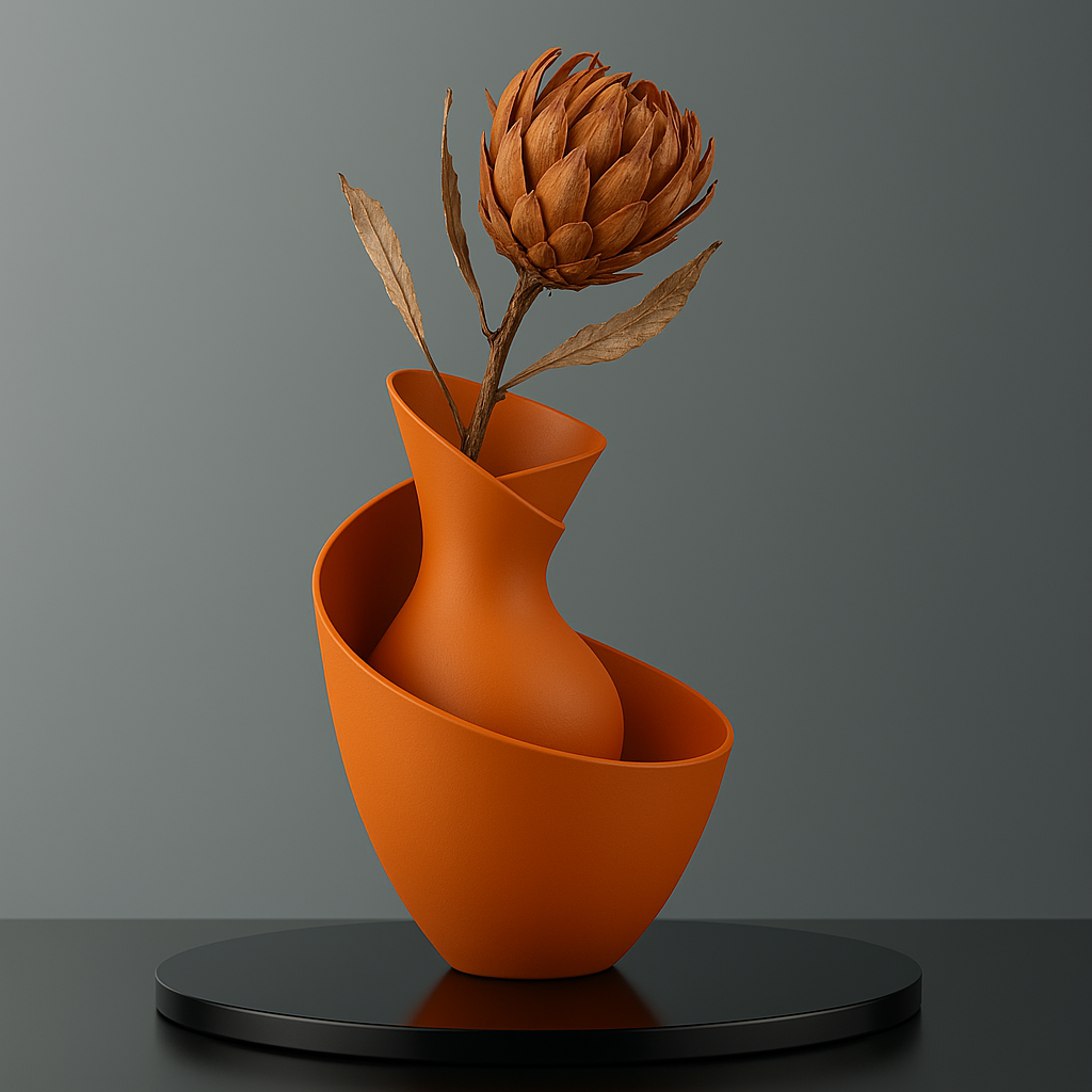 The Kairo Vase – Elegant 3D Printed Home Decor