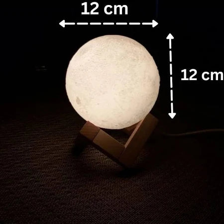3D Printed Moon Lamp – Touch of the Universe in Your Hands