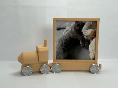 Toy Train Photo Frame
