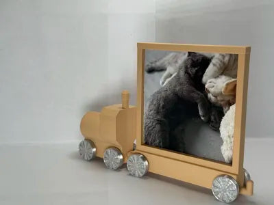Toy Train Photo Frame